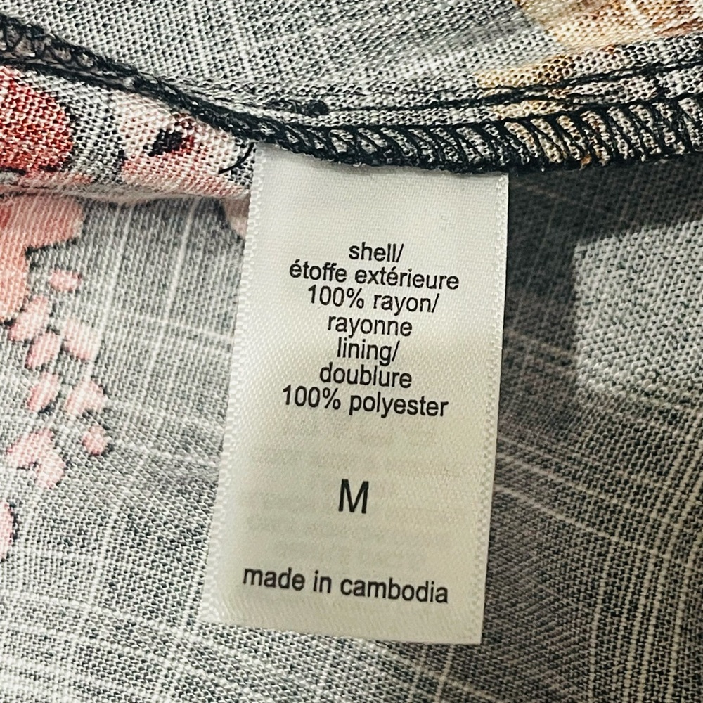 Maurices Red and Pink Smocked Maxi Dress ✨NWOT✨ - Picture 7 of 7